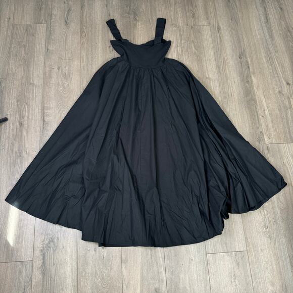 J Crew Sweetheart Event Tank Midi Dress with Poplin Skirt US Women's XXS New - Picture 3 of 7